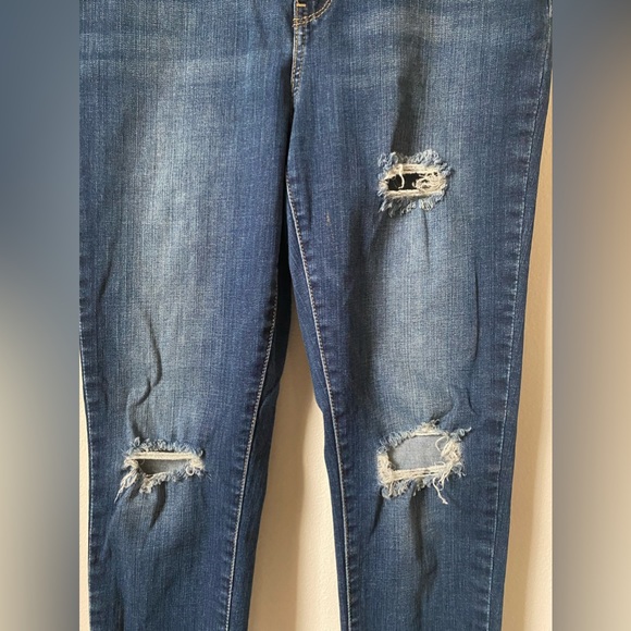 Levi’s 720 High Rise Super Skinny Distressed Jeans size 29 - Picture 3 of 5